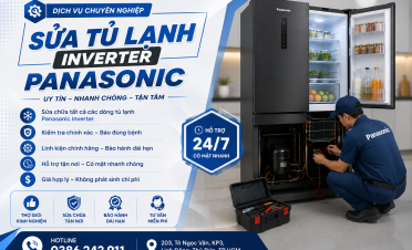 Sửa tủ lạnh Inverter Panasonic