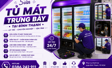 Sửa tủ mát trưng bày tại Bình Thạnh