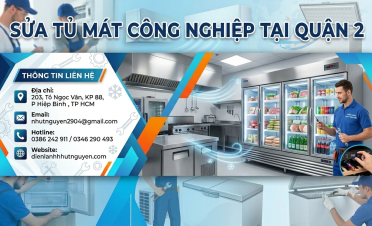 Sửa tủ mát công nghiệp tại quận 2