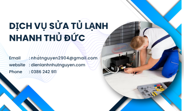 Dịch vụ sửa tủ lạnh nhanh Thủ Đức
