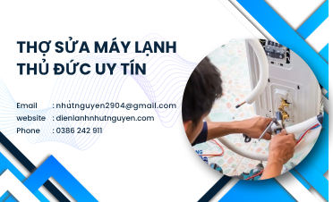 Thợ sửa máy lạnh Thủ Đức uy tín