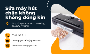 Sửa máy hút chân không không đóng kín