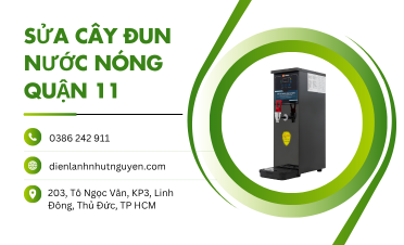 Sửa cây đun nước nóng quận 11