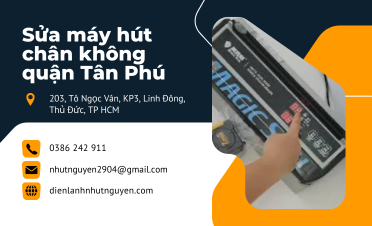Sửa máy hút chân không quận Tân Phú