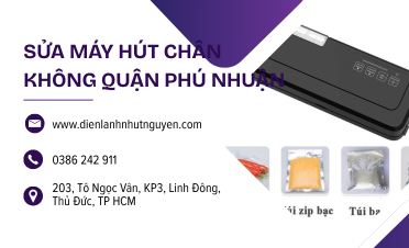 Sửa máy hút chân không quận Phú Nhuận