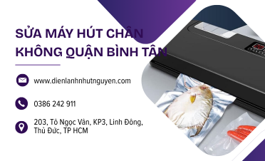 Sửa máy hút chân không quận Bình Tân