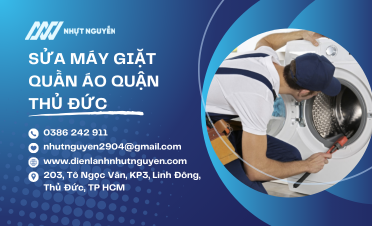 Sửa máy giặt quần áo quận Thủ Đức