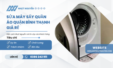 Sửa máy sấy quần áo quận Bình Thạnh giá rẻ