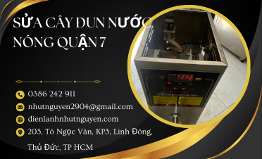 Sửa cây đun nước nóng quận 7