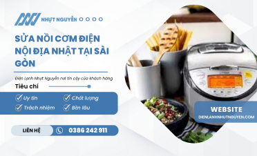 Sửa nồi cơm điện nội địa Nhật tại Sài Gòn