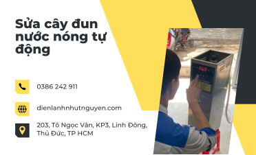 Sửa cây đun nước nóng tự động