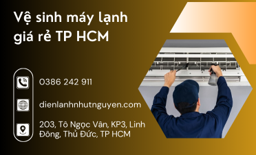 Vệ sinh máy lạnh giá rẻ TP HCM