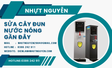 Sửa cây đun nước nóng gần đây